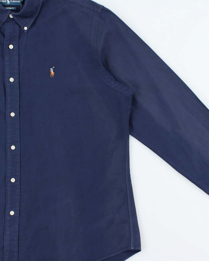 Vintage Y2K 00s Ralph Lauren Silk Linen Blend Classic Fit Long Sleeve Shirt - XL