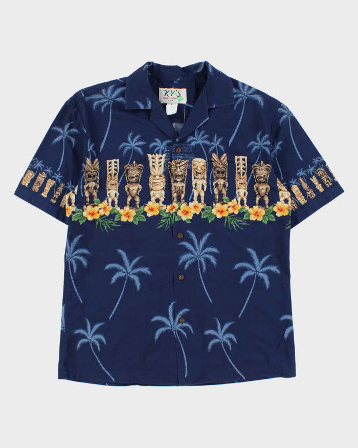 Vintage 1990s Ky's Made In USA Hawaiian Shirt - M