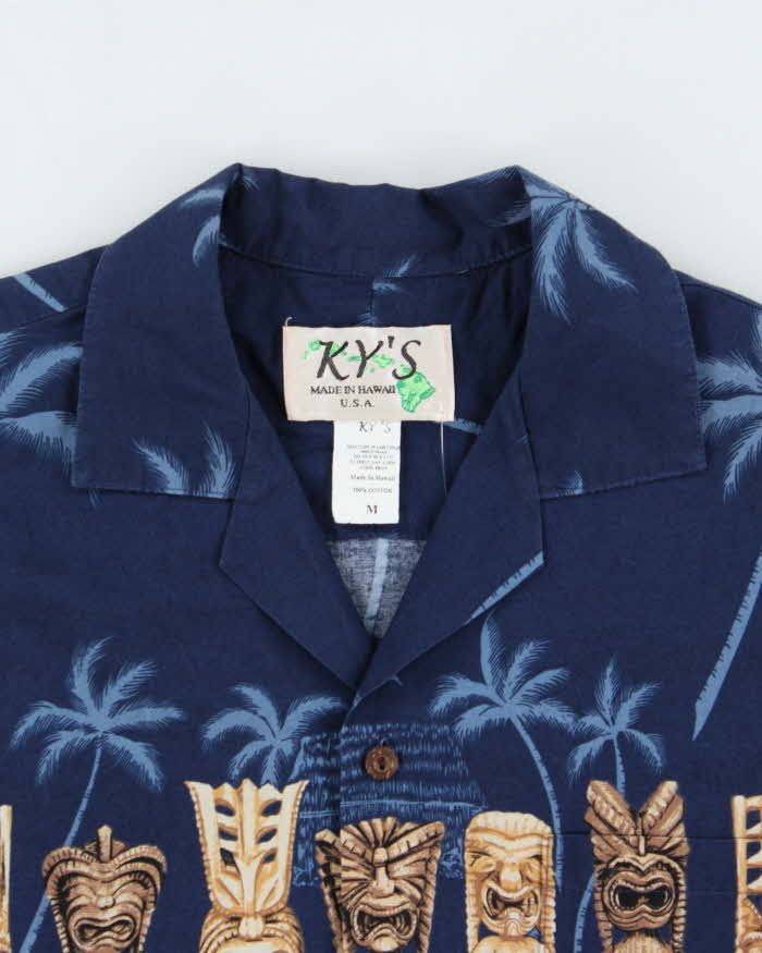Vintage 1990s Ky's Made In USA Hawaiian Shirt - M