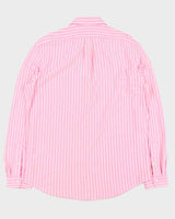 Vintage Ralph Lauren Striped Oxford Knit Long Sleeve Shirt - XL