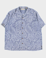 Vintage Y2K 00s Tommy Bahamas Floral Silk Hawaiian Shirt - XL