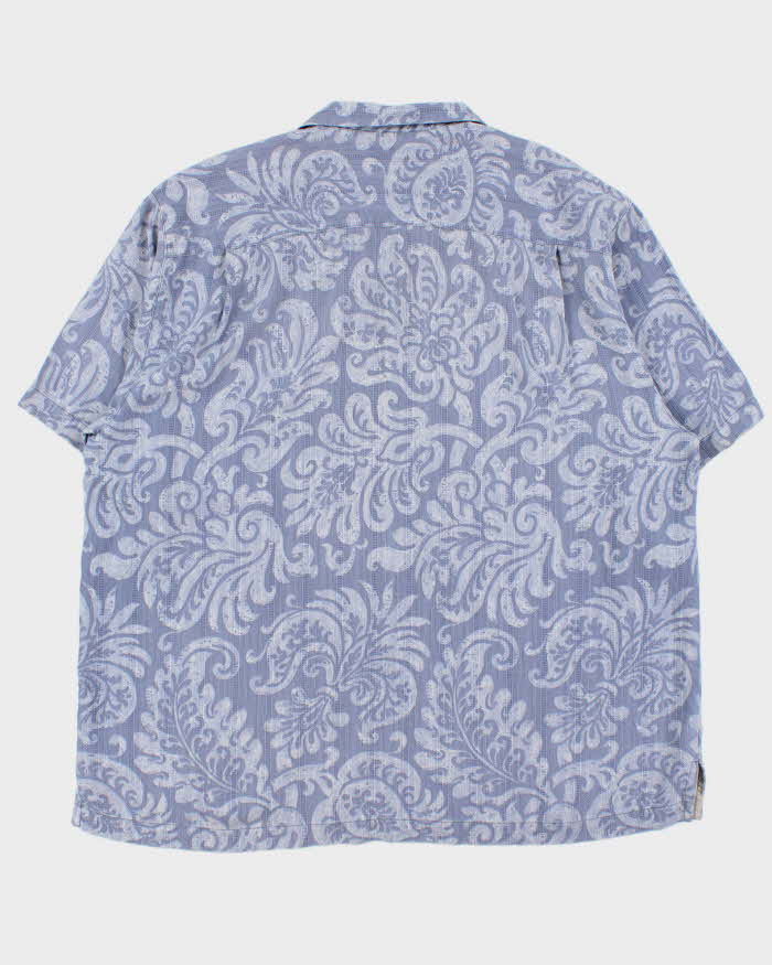 Vintage Y2K 00s Tommy Bahamas Floral Silk Hawaiian Shirt - XL