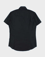 Vintage Y2K 00s Benetton Slim Fit Short Sleeve Pocket Shirt - L