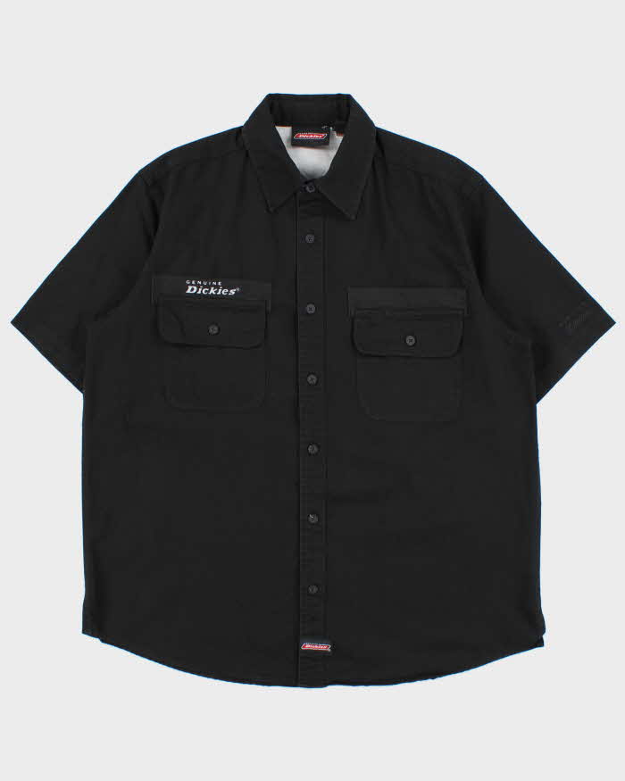 Vintage Y2K 00s Dickies Heavyweight Twill Short Sleeve Workwear Shirt - L