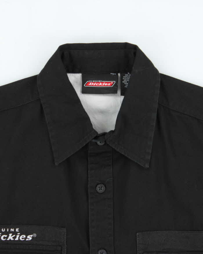 Vintage Y2K 00s Dickies Heavyweight Twill Short Sleeve Workwear Shirt - L