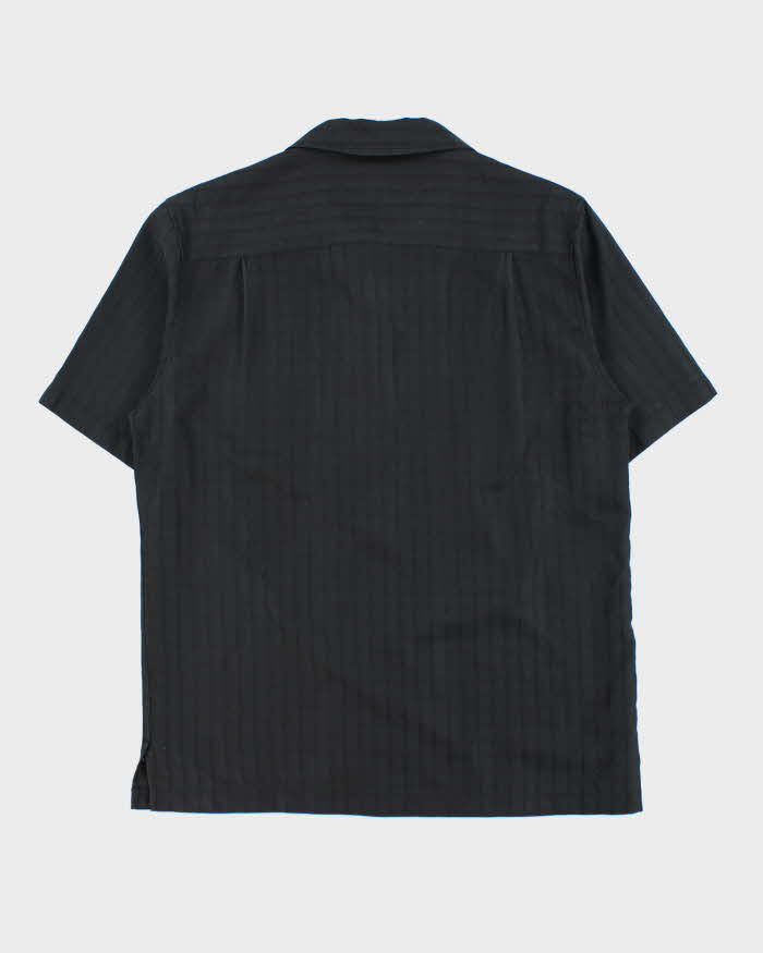 Vintage Y2K 00s Alfani Check Short Sleeve Bowling Shirt - S