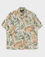 Vintage 1990s Tori Richard Pearl Button Floral Made In USA Hawaiian Shirt - XL