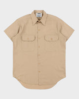 Vintage 1970s Yakka Made In Australia Short Sleeve Safari Shirt - M