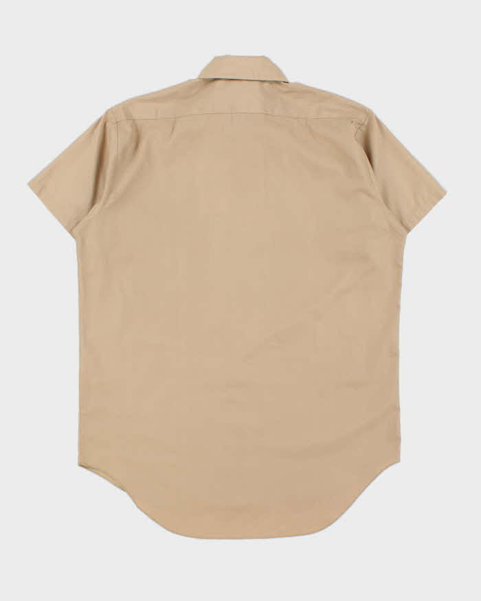 Vintage 1970s Yakka Made In Australia Short Sleeve Safari Shirt - M