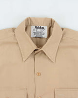 Vintage 1970s Yakka Made In Australia Short Sleeve Safari Shirt - M
