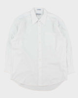 Vintage 1990s Givenchy Monsieur Long Sleeve Dagger Collared Shirt - L