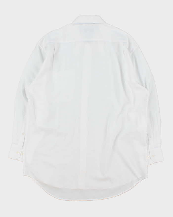 Vintage 1990s Givenchy Monsieur Long Sleeve Dagger Collared Shirt - L