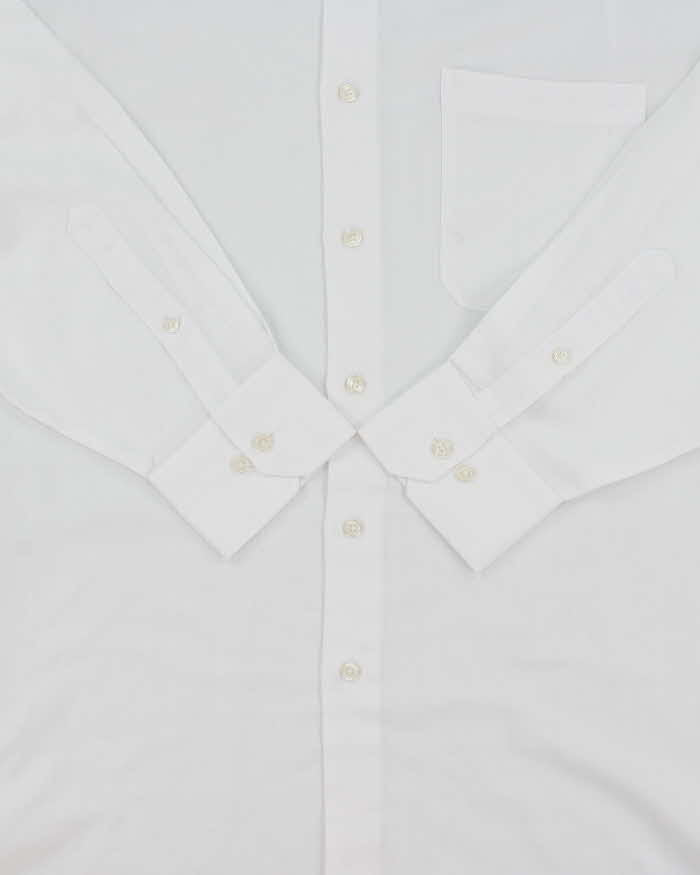 Vintage 1990s Givenchy Monsieur Long Sleeve Dagger Collared Shirt - L