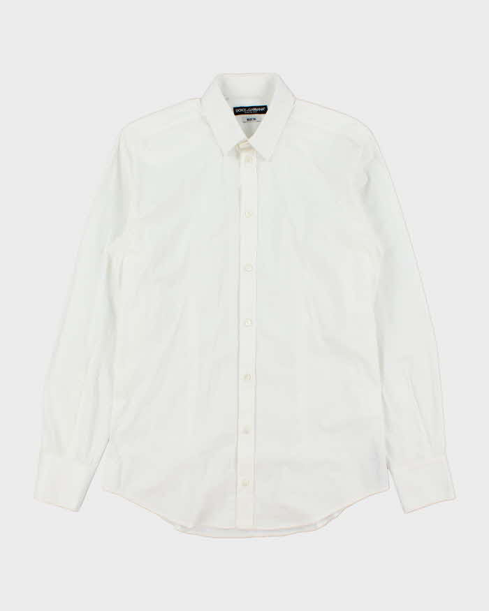 Vintage Dolce & Gabbana Martini Slim Fit Long Sleeve Shirt - M