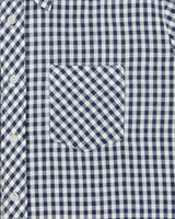 Vintage 1980s Sears Sport Life Gingham Check Short Sleeve Shirt - XL