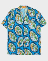 Vintage 1990s Pacific Coast Made In USA Hawaiian Aloha Shirt - XL