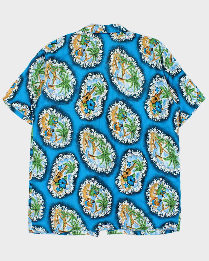 Vintage 1990s Pacific Coast Made In USA Hawaiian Aloha Shirt - XL