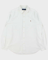 Vintage Ralph Lauren Oxford Cotton Classic Long Sleeve Shirt - XL
