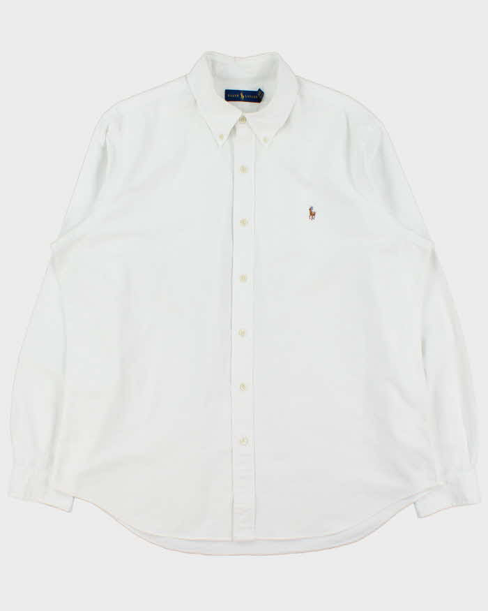 Vintage Ralph Lauren Oxford Cotton Classic Long Sleeve Shirt - XL