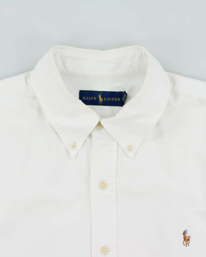 Vintage Ralph Lauren Oxford Cotton Classic Long Sleeve Shirt - XL