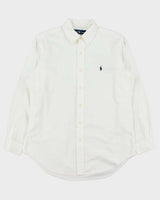 Vintage Y2K 00s Ralph Lauren Classic Fit Long Sleeve Shirt - M