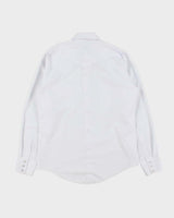 Vintage 1990s Karman Perma Press Pearl Snap Button Long Sleeve Western Shirt - M