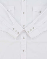 Vintage 1990s Karman Perma Press Pearl Snap Button Long Sleeve Western Shirt - M