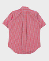 Vintage Y2K 00s Ralph Lauren Plaid Classic Fit Short Sleeve Shirt - M