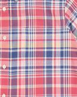 Vintage Brooks Brothers Original Polo Plaid Regent Fit Short Sleeve Shirt - M