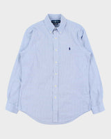 Vintage Y2K 00s Ralph Lauren Windowpane Check Classic Fit Long Sleeve Shirt - M
