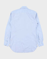 Vintage Ermenegildo Zegna Patterned Regular Fit Long Sleeve Shirt - S