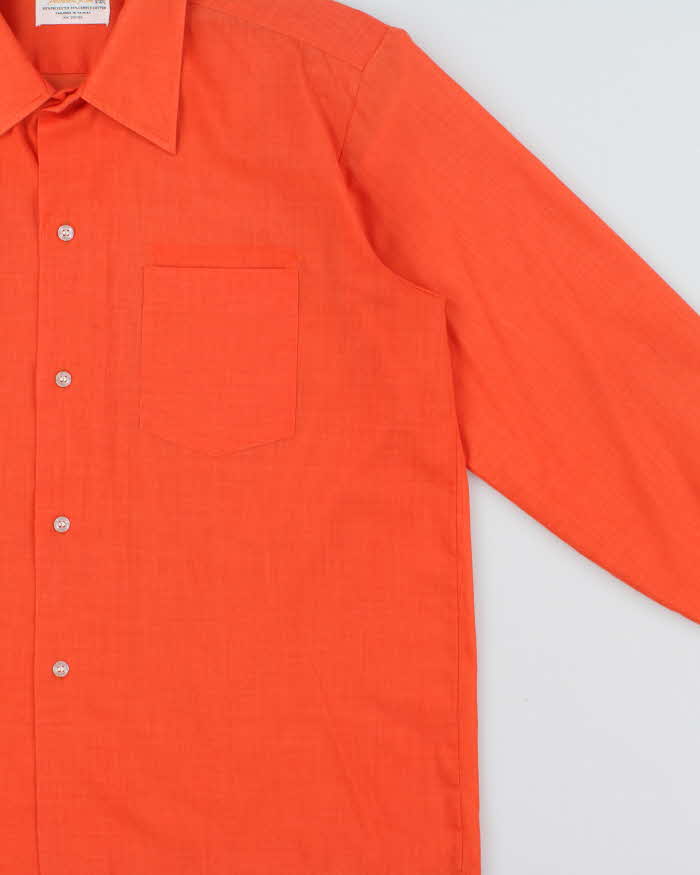 Vintage 1970s Aristocrat Perm Press Long Sleeve Shirt - L