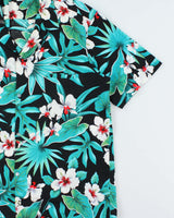 Vintage 1980s Royal Creations Made In USA Floral Hawaiian Shirt - XL
