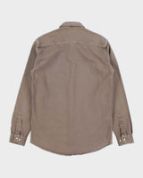 Vintage Y2K 00s G-Star Raw Khaki Denim Long Sleeve Western Shirt - M
