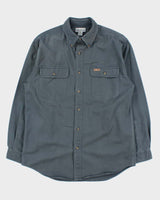 Vintage Y2K 00s Carhartt Heavyweight Loose Fit Long Sleeve Workwear Shirt - M