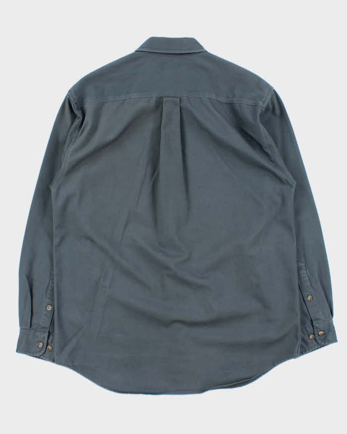 Vintage Y2K 00s Carhartt Heavyweight Loose Fit Long Sleeve Workwear Shirt - M