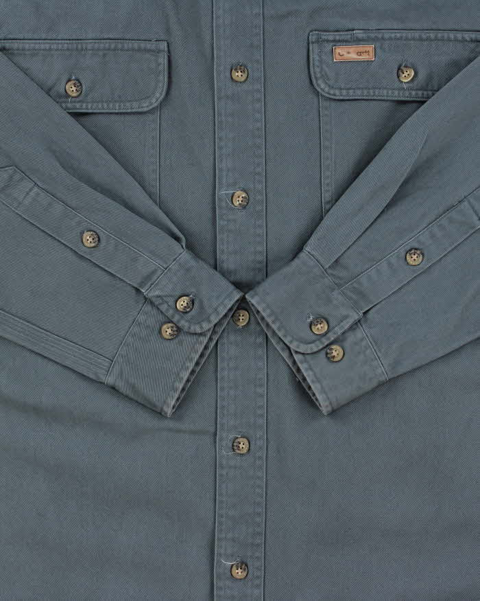 Vintage Y2K 00s Carhartt Heavyweight Loose Fit Long Sleeve Workwear Shirt - M