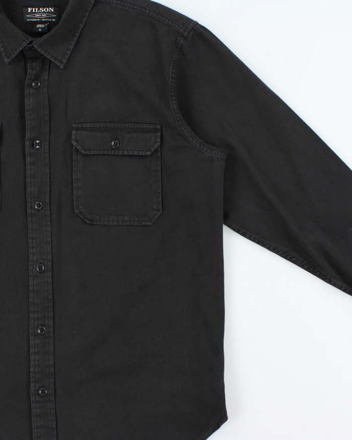 Vintage Filson Guide Long Sleeve Denim Workwear Shirt - XL