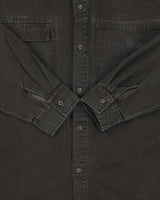 Vintage 2004 Adidas Originals Big City Embroidered Long Sleeve Canvas Denim Shirt - XL