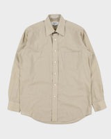 Vintage 1990s Balmain Long Sleeve Dress Shirt - M