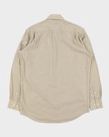 Vintage 1990s Balmain Long Sleeve Dress Shirt - M