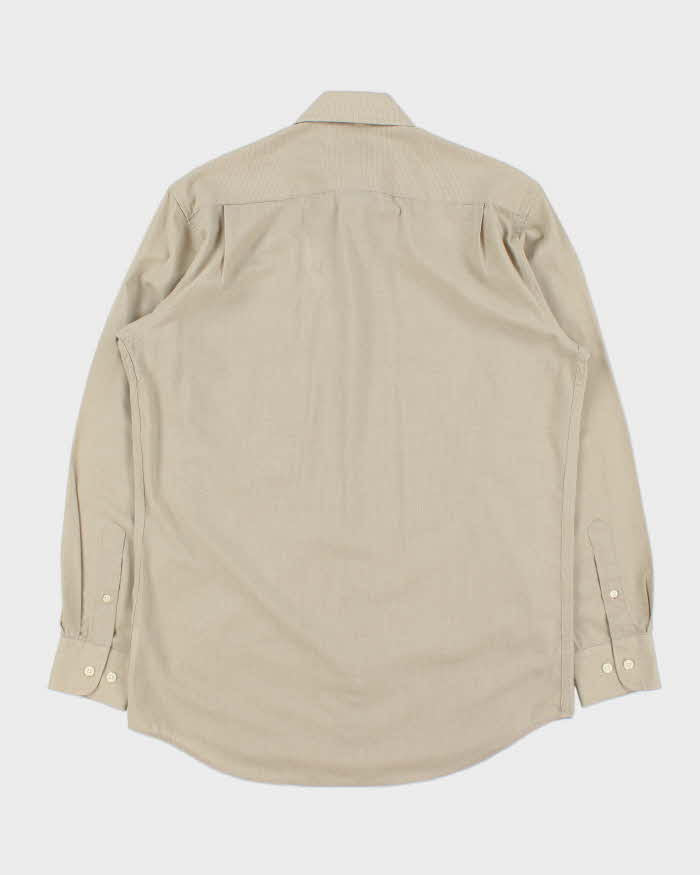 Vintage 1990s Balmain Long Sleeve Dress Shirt - M