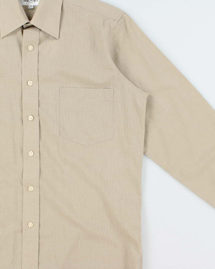 Vintage 1990s Balmain Long Sleeve Dress Shirt - M