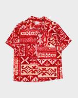 Vintage 1970s Kawika Of Hawaii Honolulu Made In USA Textured Hawaiian Shirt - M