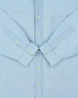 Vintage Y2K 00s Ralph Lauren 'Big Shirt' Chambray Long Sleeve Pocket Shirt - XL