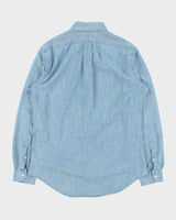 Vintage Ralph Lauren Slim Fit Chambray Long Sleeve Shirt - L