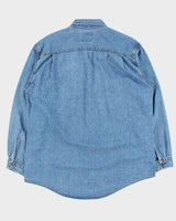 Vintage 1990s Levi's Denim Long Sleeve Pocket Shirt - L