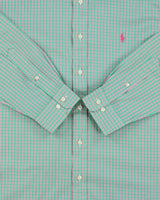 Vintage Y2K 00s Ralph Lauren Regent Check Classic Fit Long Sleeve Shirt - M