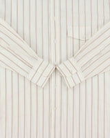Vintage 1990s Giorgio Armani Le Collezioni Striped Long Sleeve Shirt - M