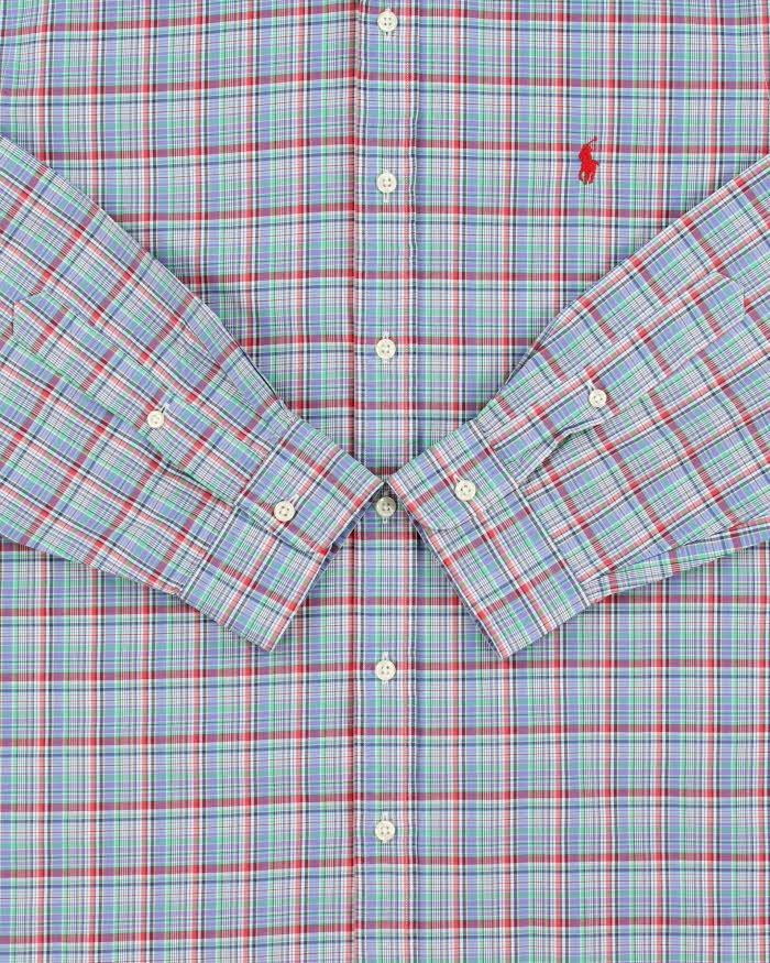 Vintage Ralph Lauren Glencheck Classic Fit Long Sleeve Shirt - XL